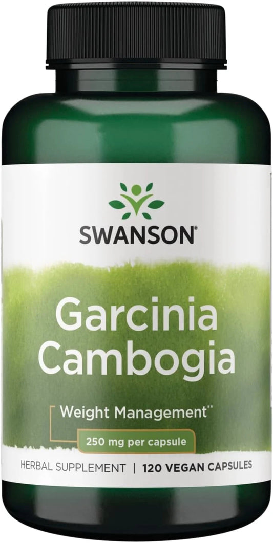 Swanson Garcinia Cambogia 250 mg, 120 Vegan Capsules