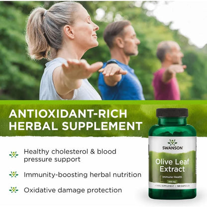 Swanson Olive Leaf Extract Immune Health, 500 mg, 120 Caps